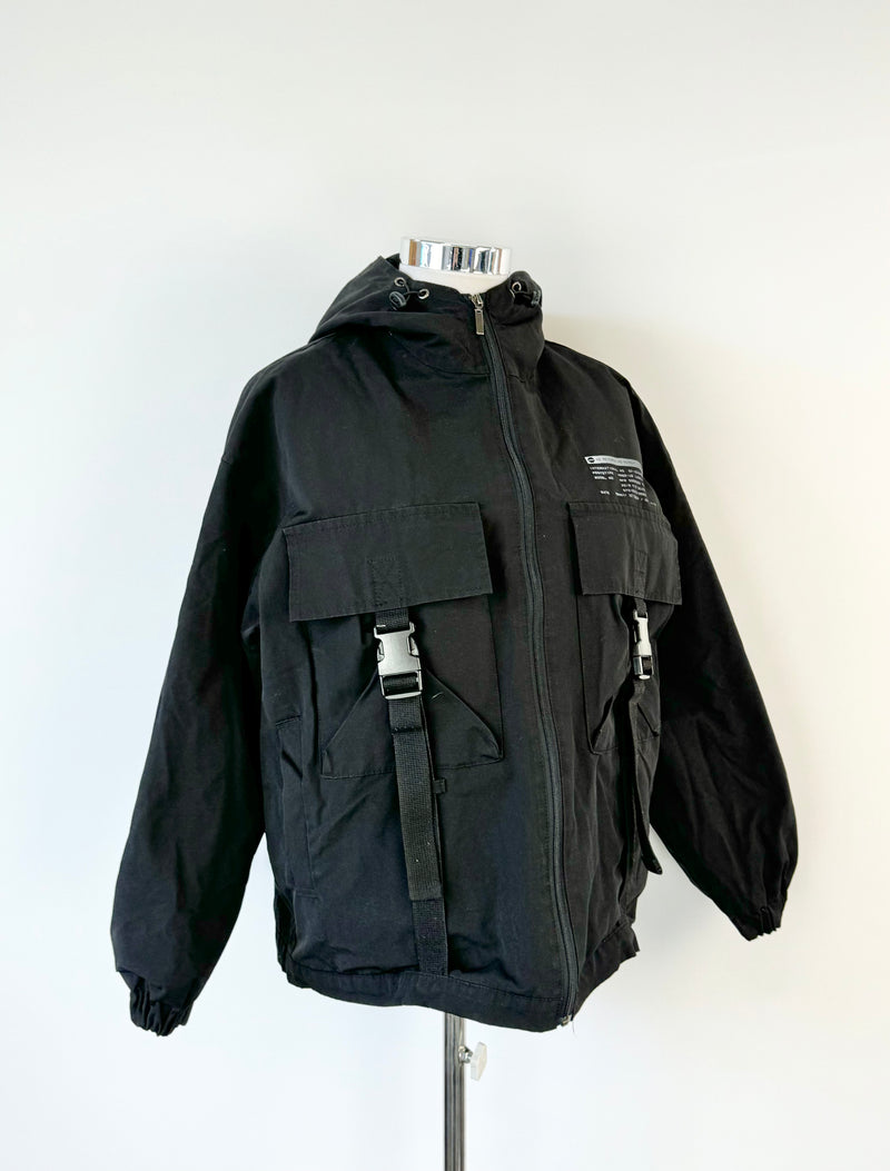 Reborn by HS Creative Apparel Black Quilted Jacket - AU12