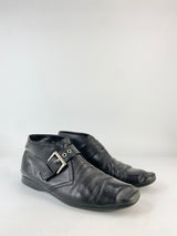 Prada Black Leather Boots - 10.5