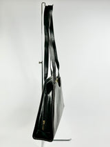 Vintage Guy Laroche Black Structured Shoulder Bag