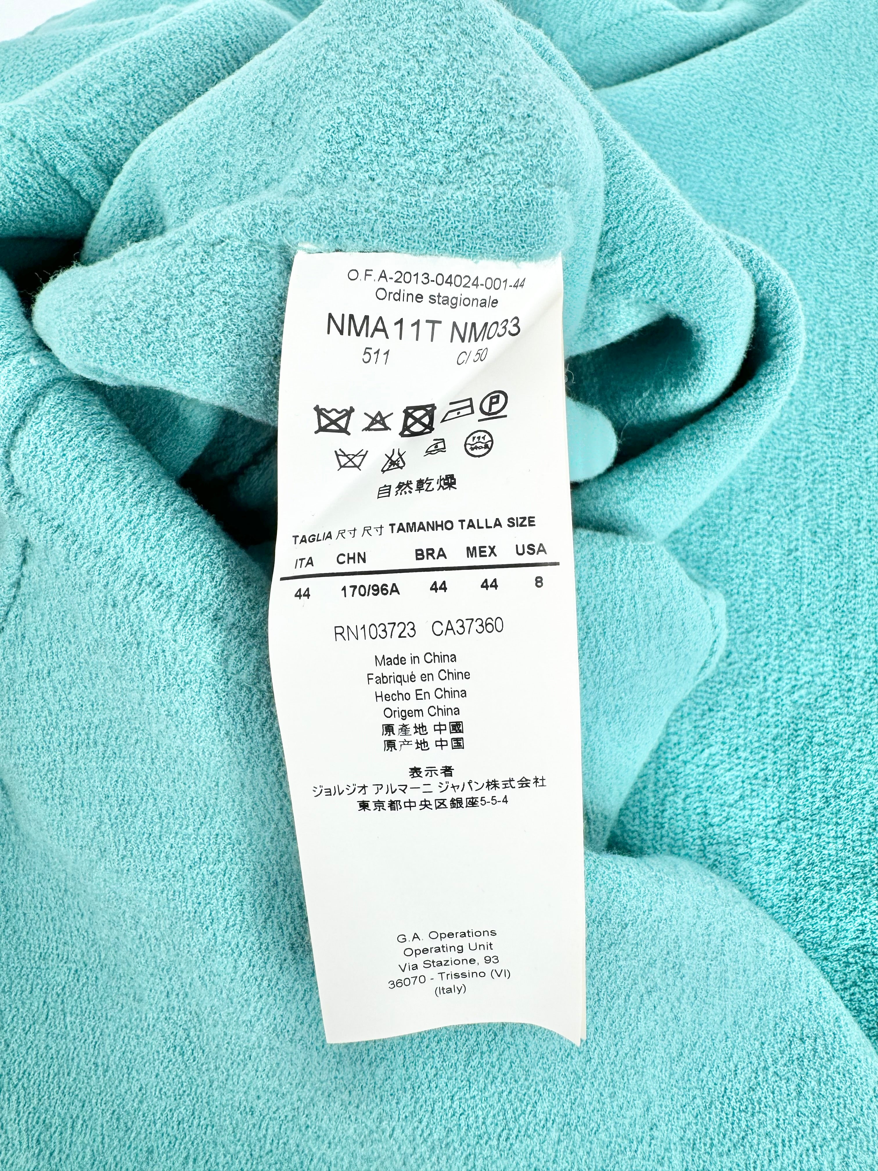 Armani Collezioni Seafoam Sheath Dress - AU8/10