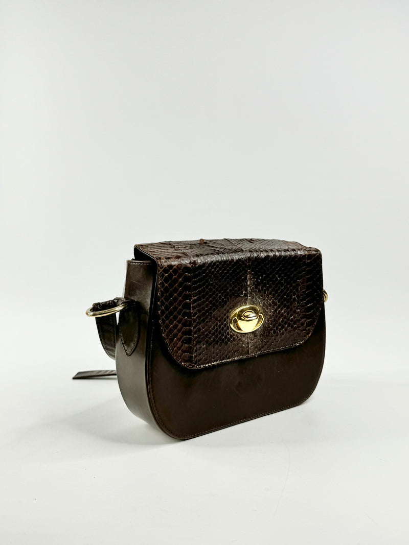 Vintage La Nouelle Leather Cross Body Bag