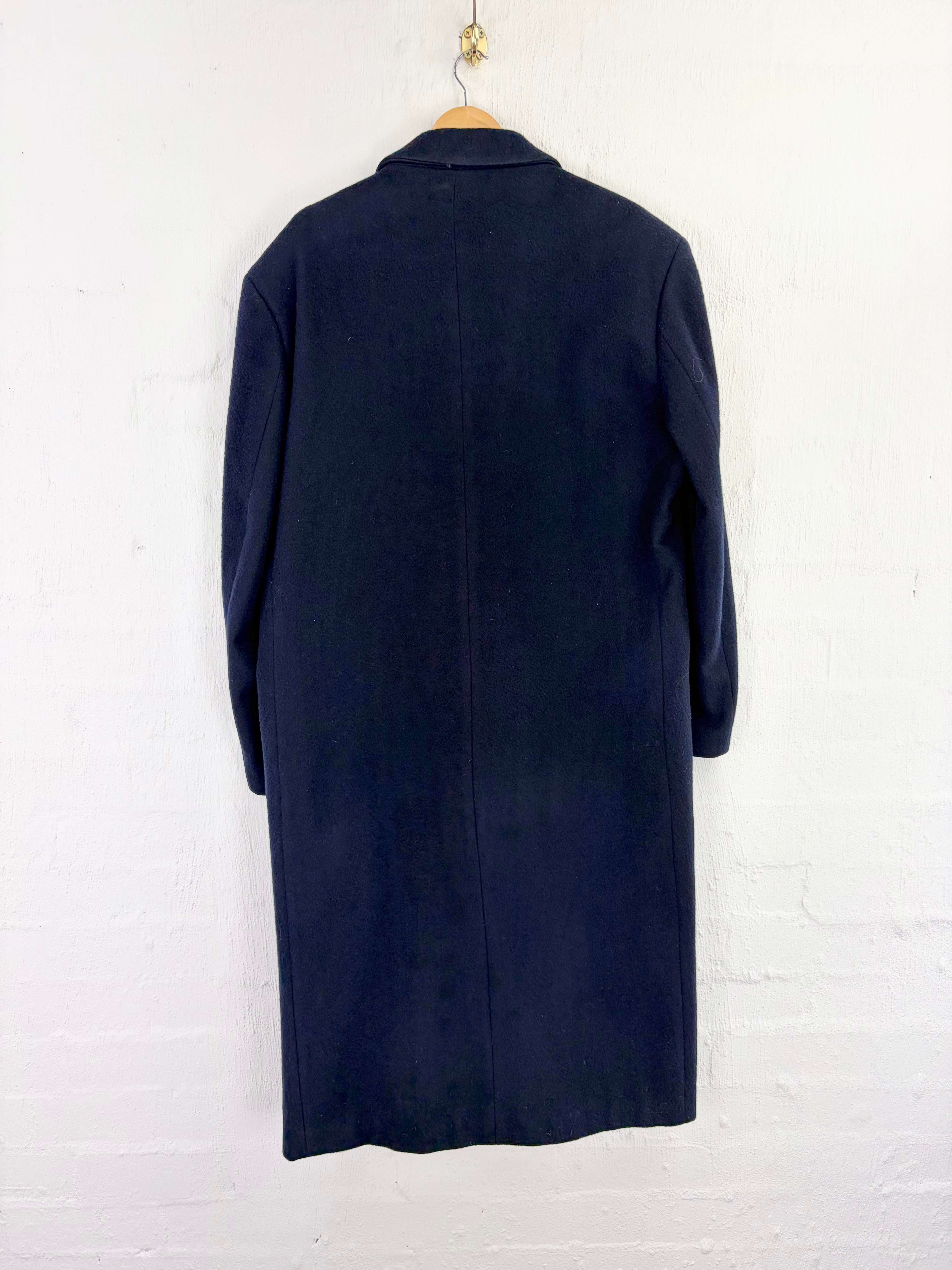 Vintage Life by Najee Navy Blue Wool Coat - 42
