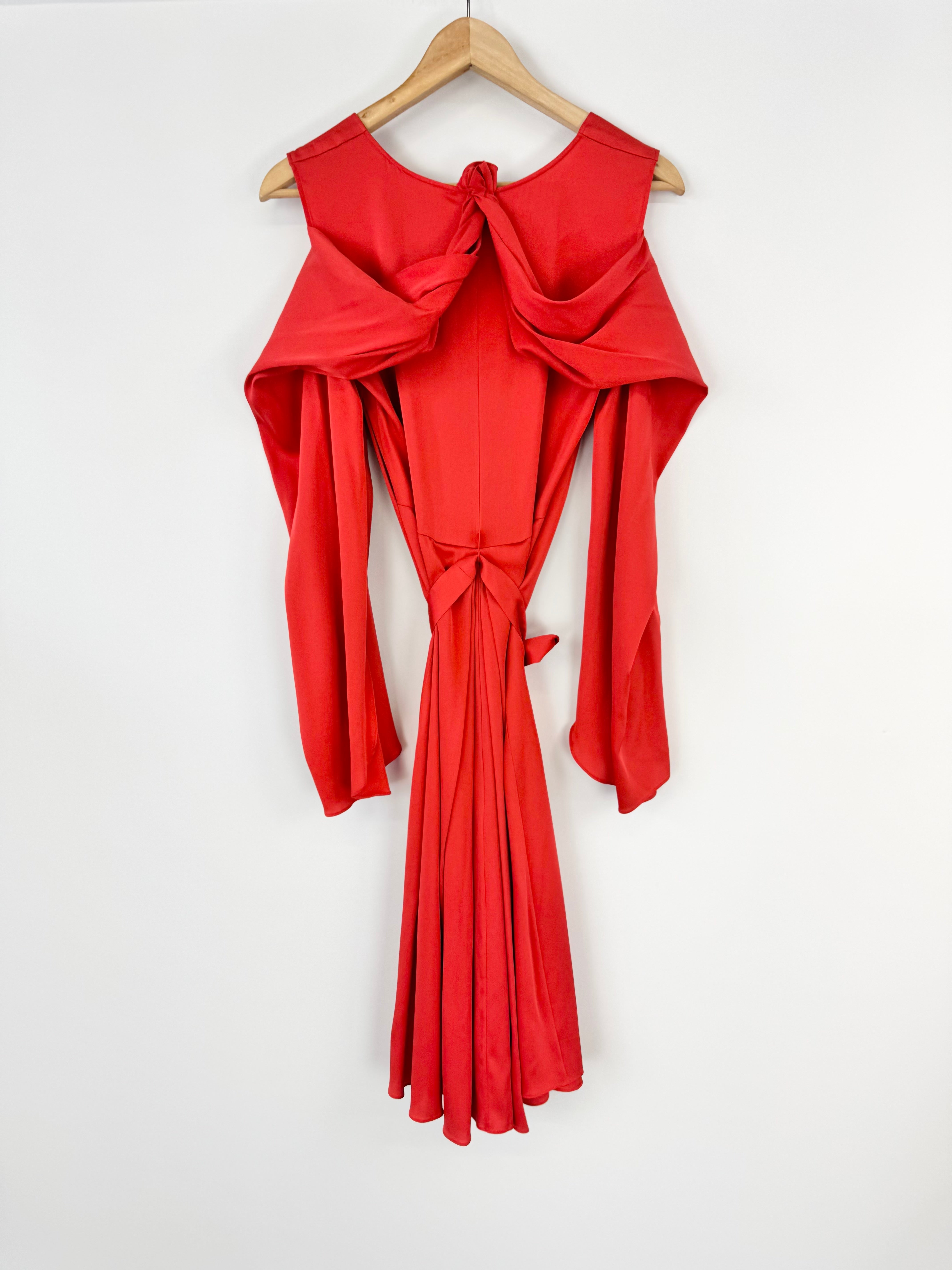 Carl Kapp Persimmon Silk Blend Gown - AU8