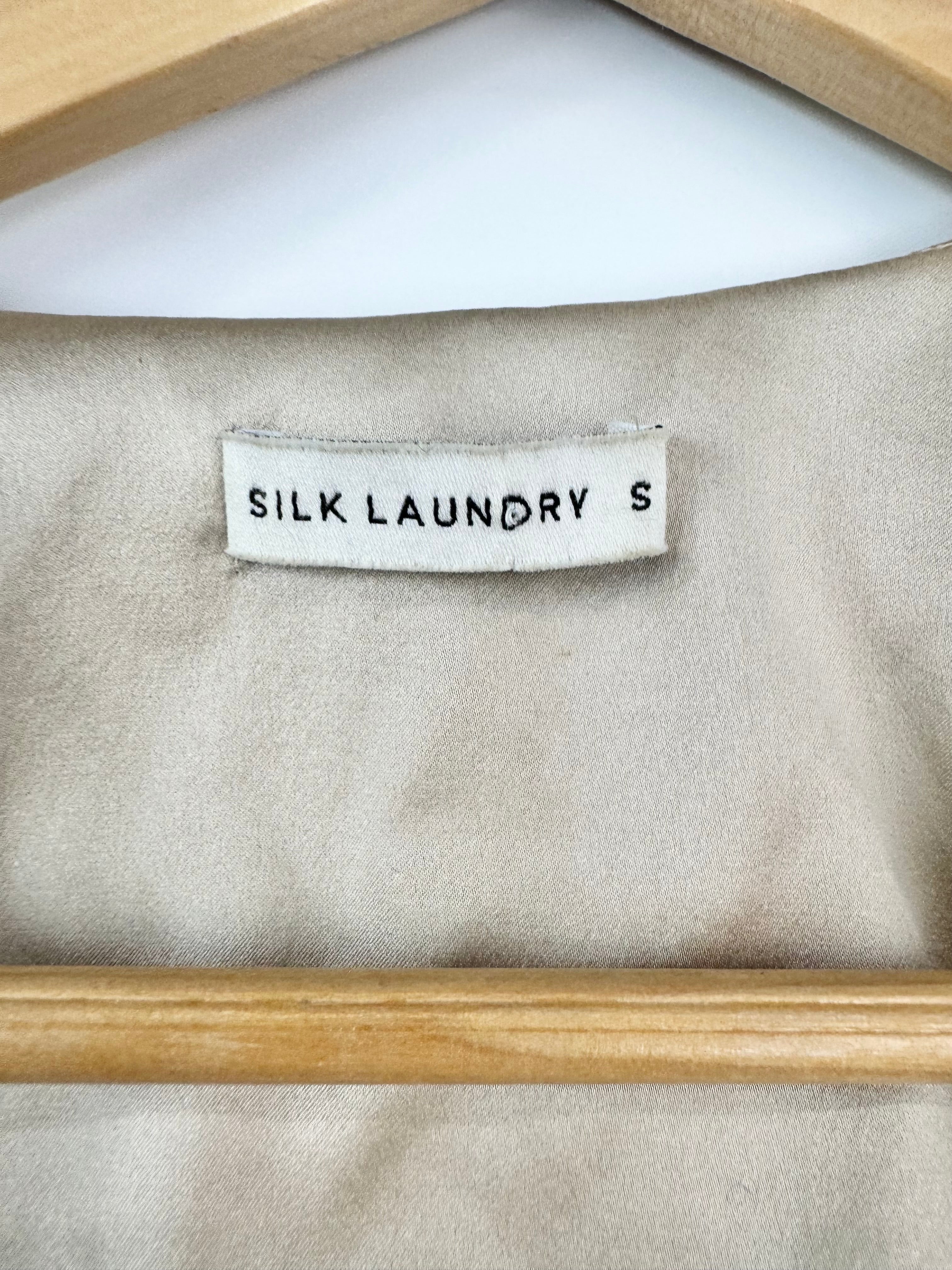 Silk Laundry Vanilla Creme Blazer - AU8/10