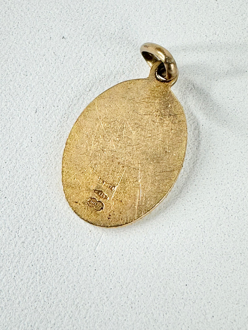 9ct Gold Mary Pendant