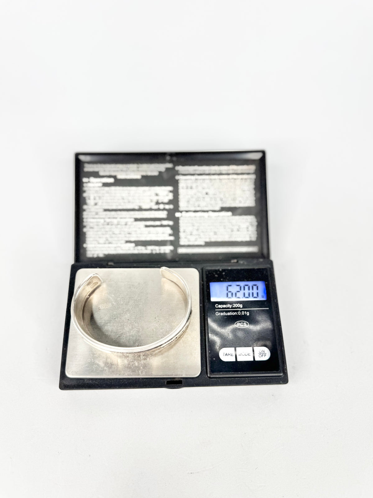 Silver & 14ct Gold Navajo Bangle