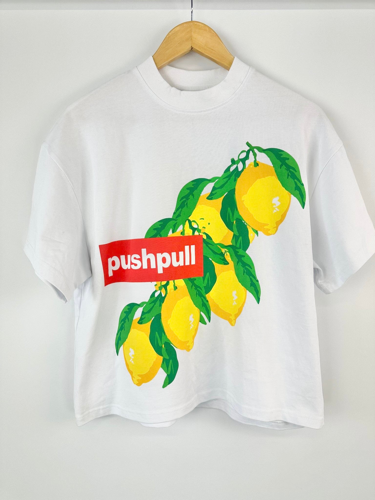 MFW Push Pull Lemon Pattern T-Shirt - S
