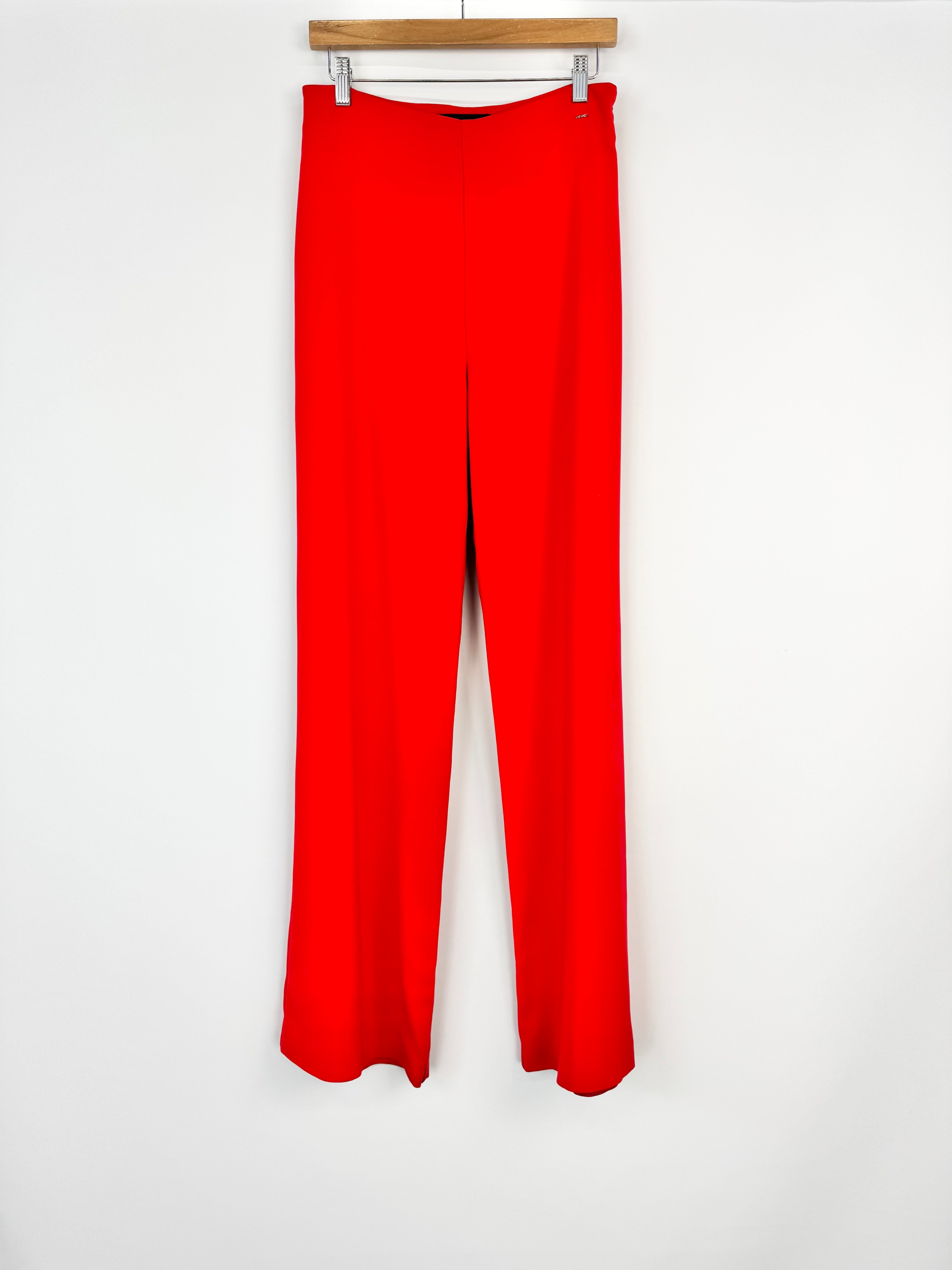Pinko Crimson Palazzo Pants - AU12