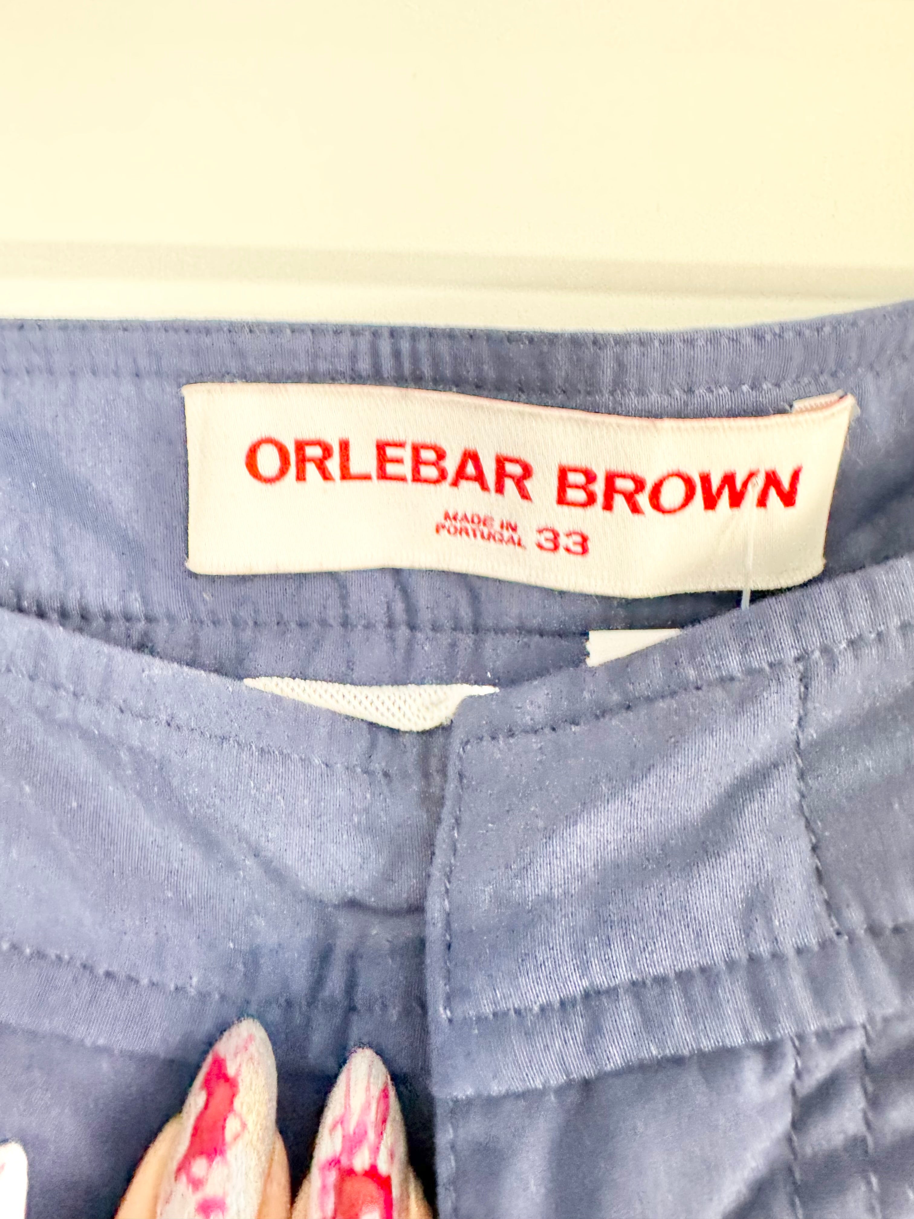 Orlebar Brown Navy Blue Casual Shorts - 33