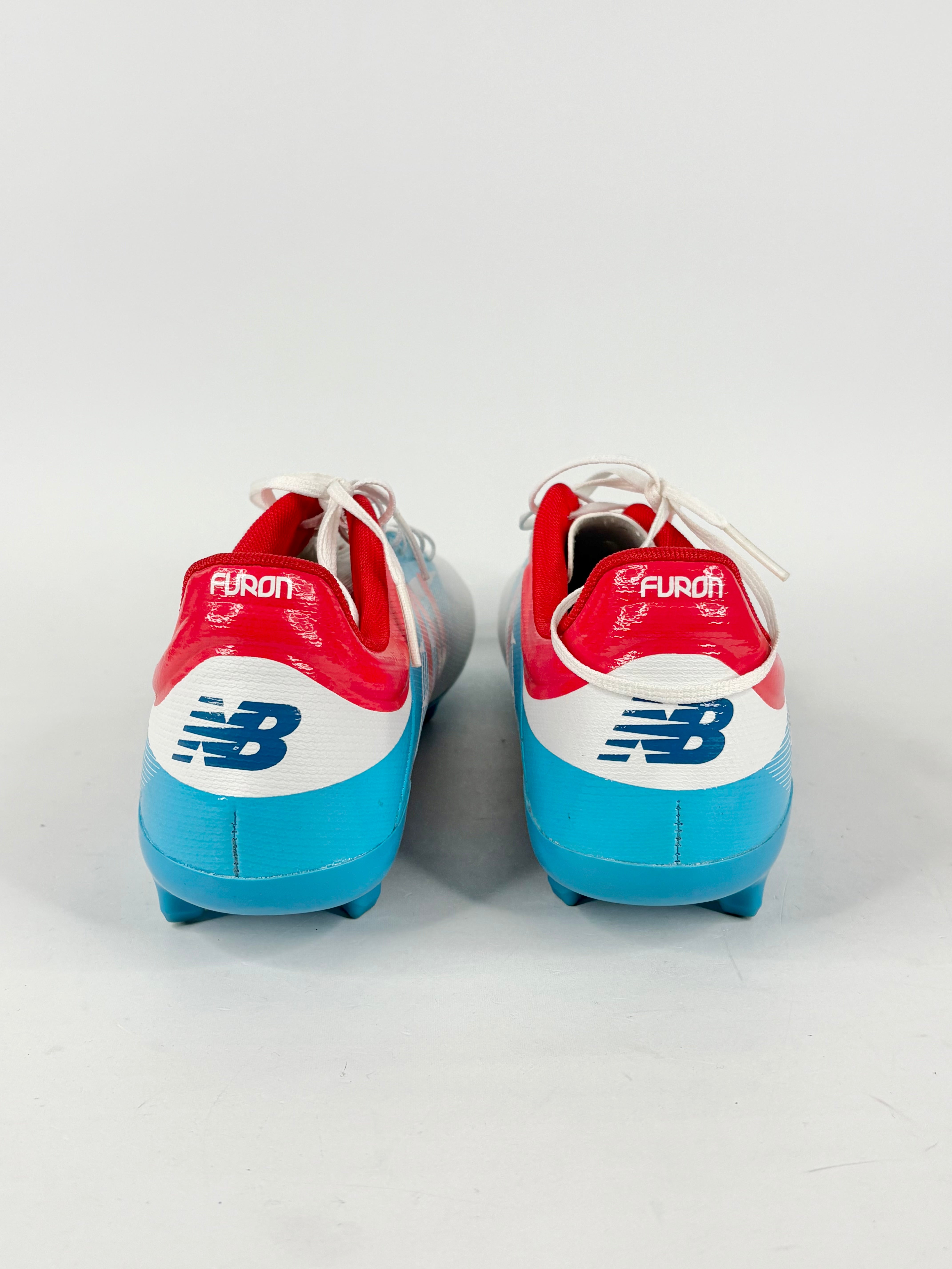 New Balance Furon White, Blue & Red Football Cleats - EU44