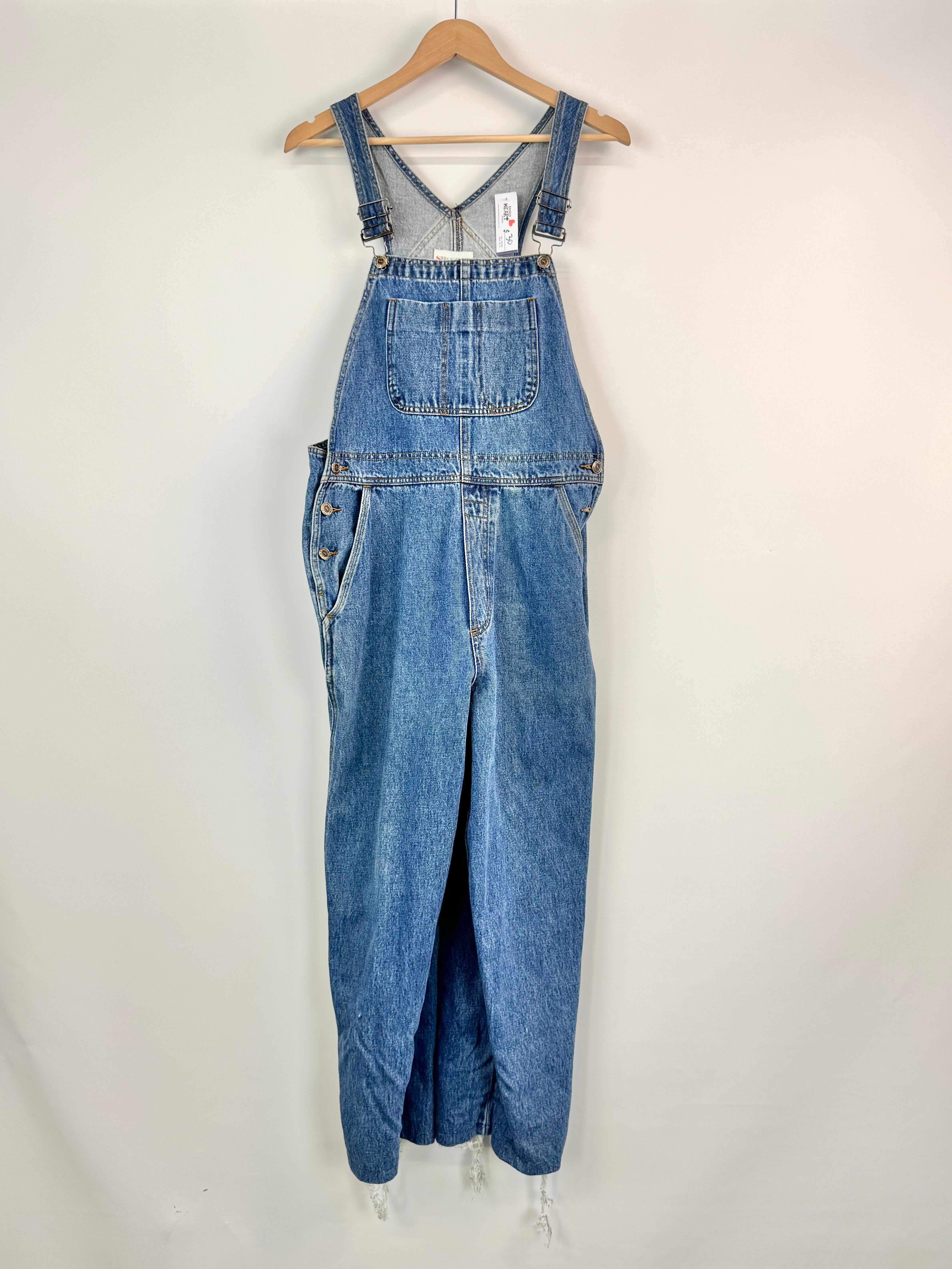 Vintage 90s Sussan Cotton Dungarees - AU8/10