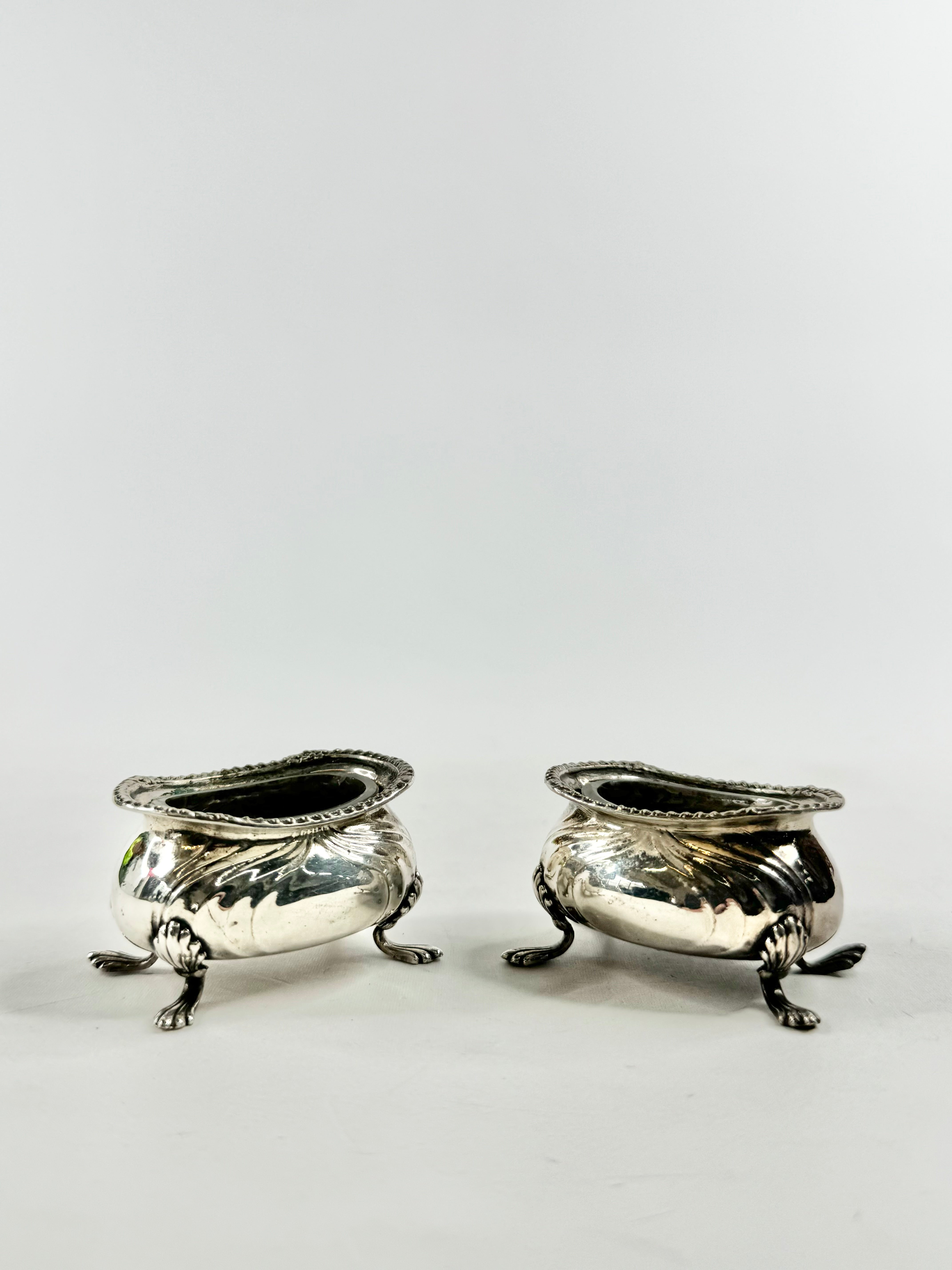 Vintage Silver-plated Salt Cellars