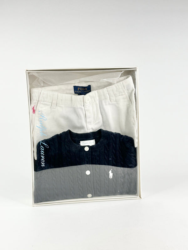 Polo Ralph Lauren Toddler Cardigan & Shorts Set