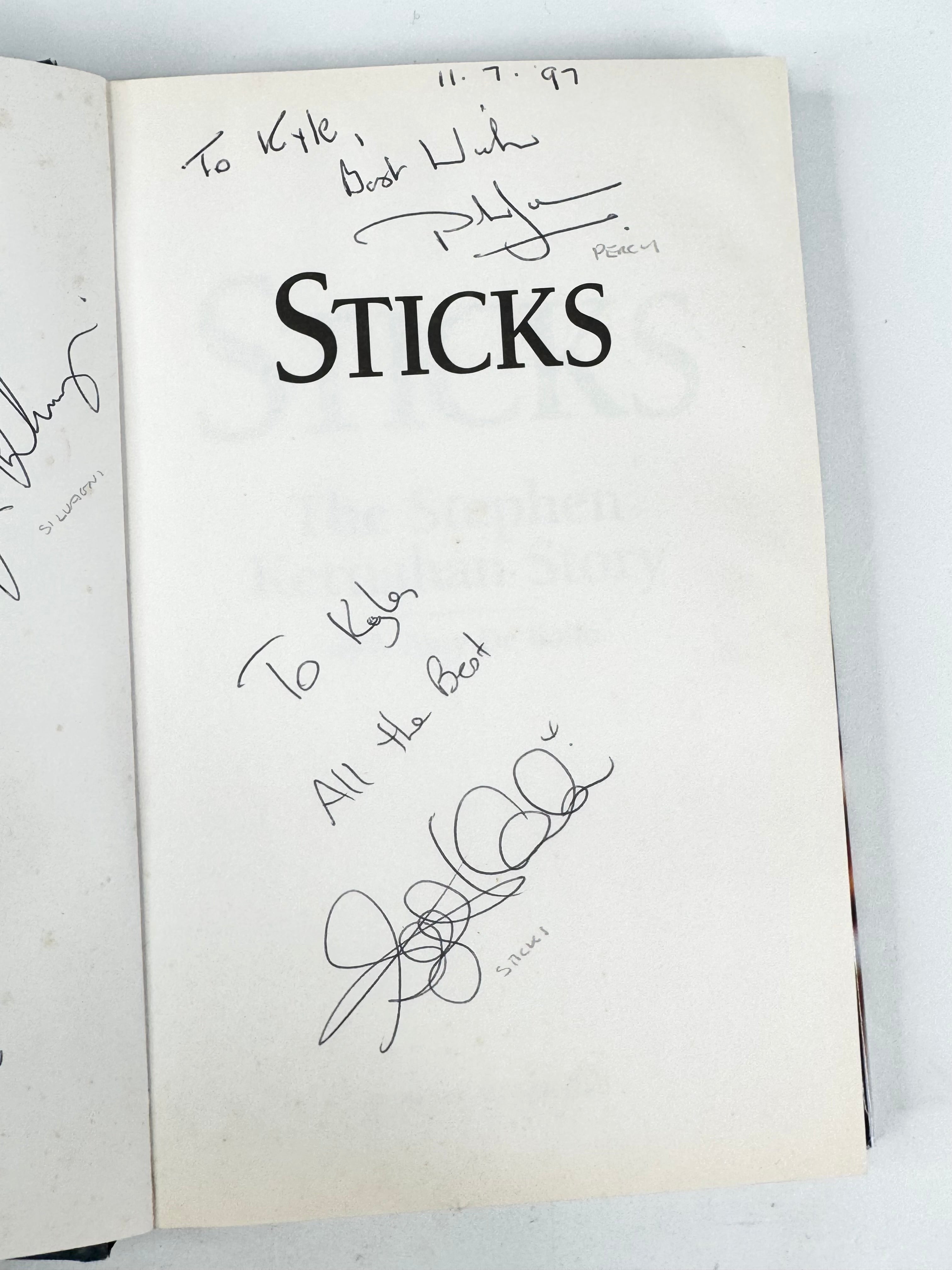 1997 Signed Edition 'Sticks The Stephen Kernahan Story'