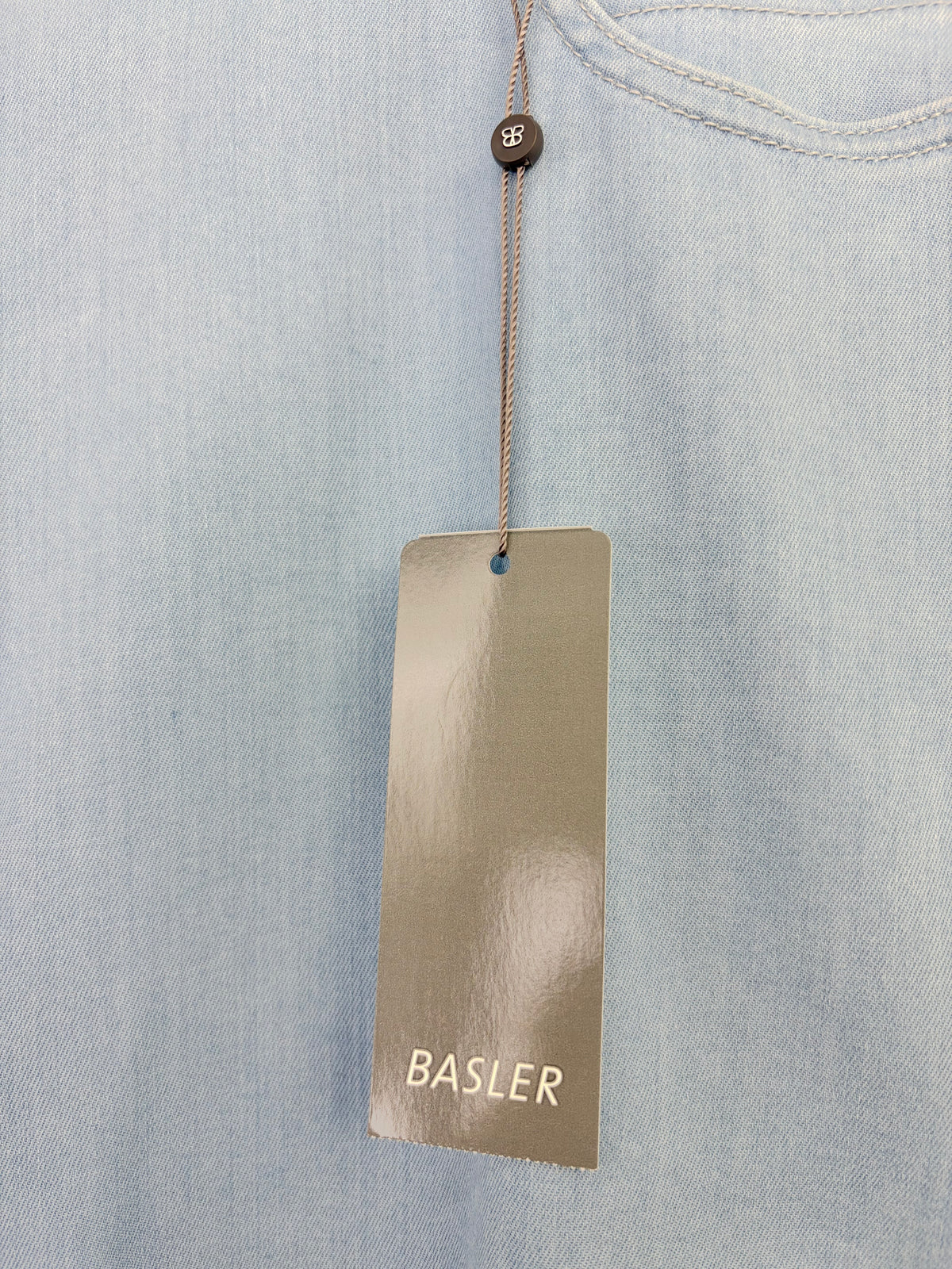 Basler Light Blue Denim Pencil Skirt NWT - AU18