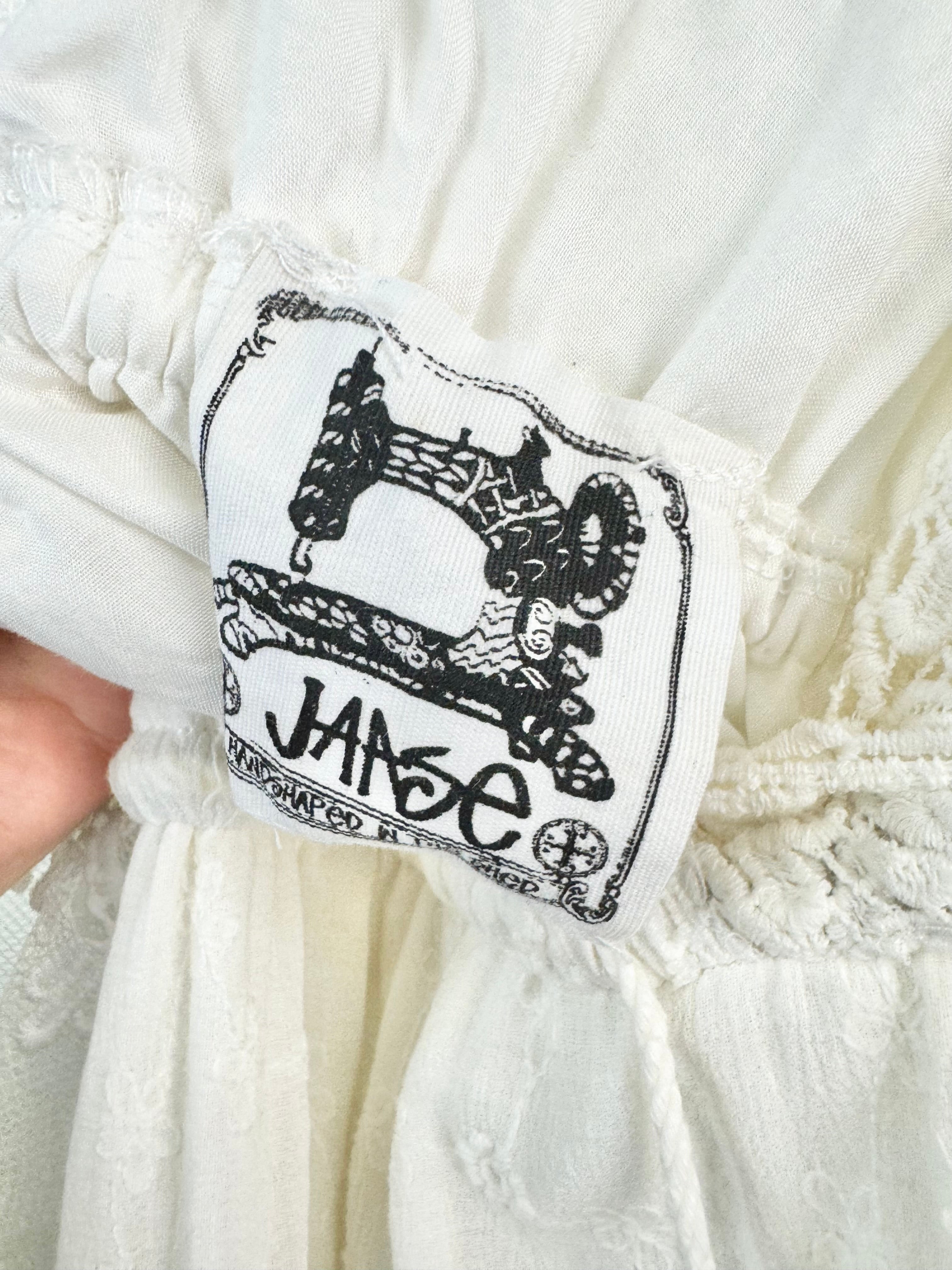 Jaase Cream White Lace Bohemian Maxi Dress NWT - AU6/8