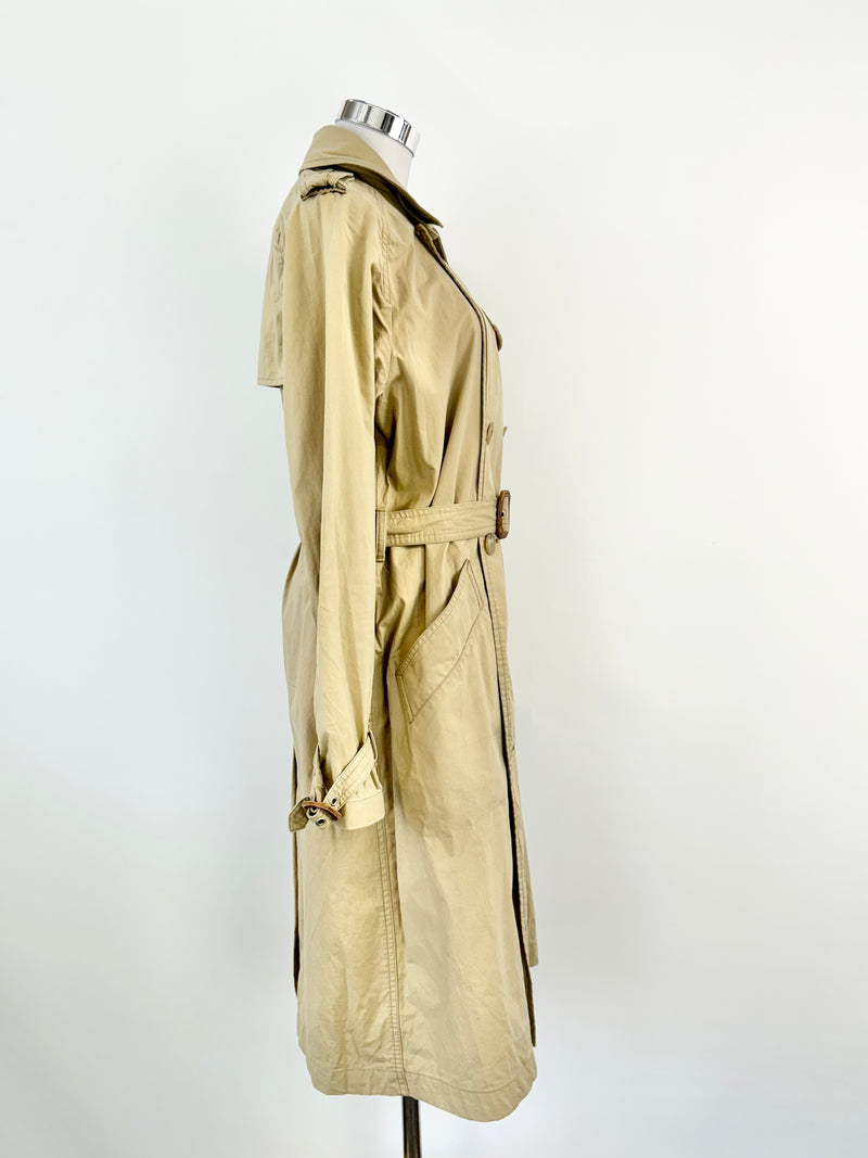 A.P.C Beige Trench Coat - AU10