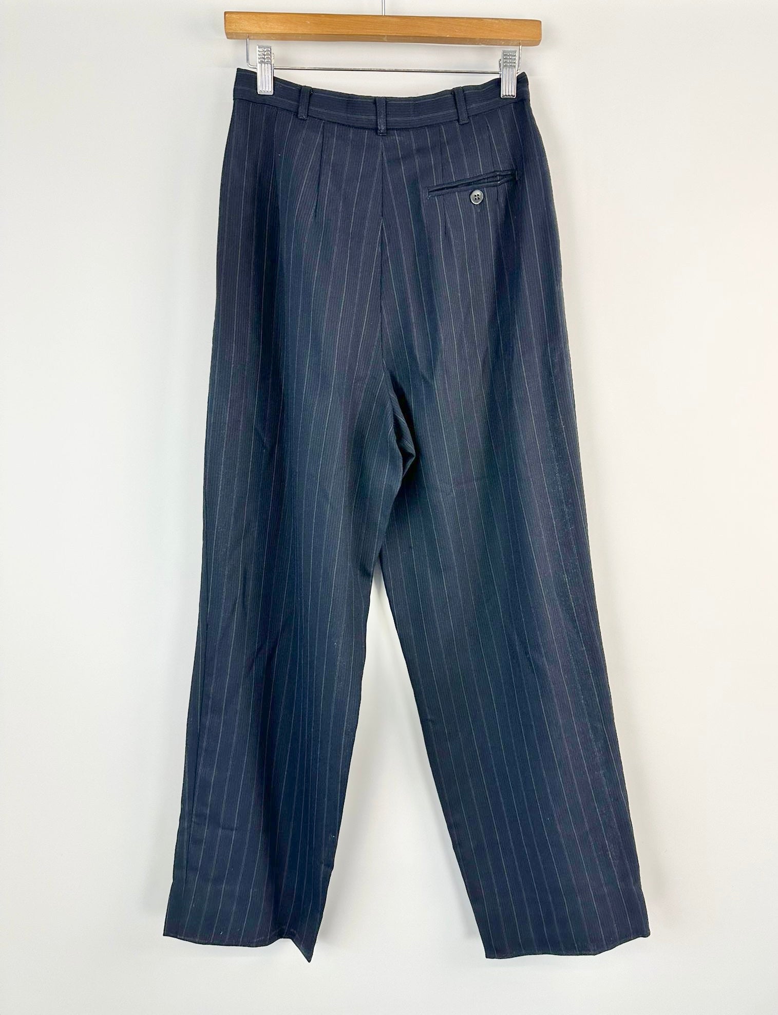 MFW Country Road Navy Pinstripe Slacks - AU10