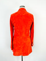 Fratelli Rossetti Chilli Red Suede Jacket - AU8