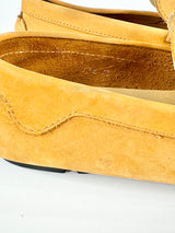 Basement Ochre Leather Loafers - EU43