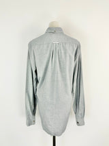 Acne Studios Blue Cotton Slim Fit Shirt - 48
