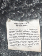 Dory's Genuine Leather Mahogany Shearling-Lined Jacket - 52