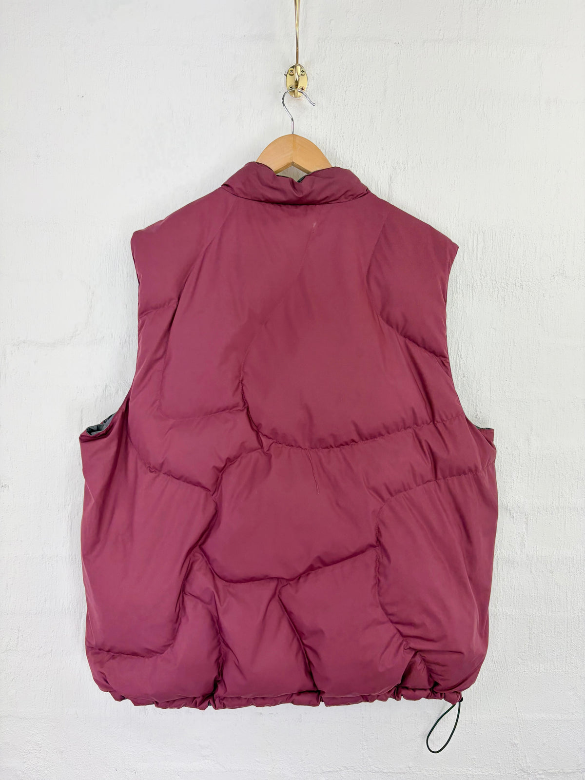Puma x PAM Grey Camo & Burgundy Reversible Vest - L