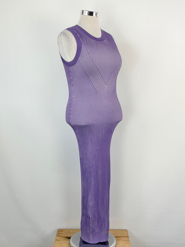 Sass & Bide Lilac 'Sugar Pill' Knit Tank Dress - AU10/12