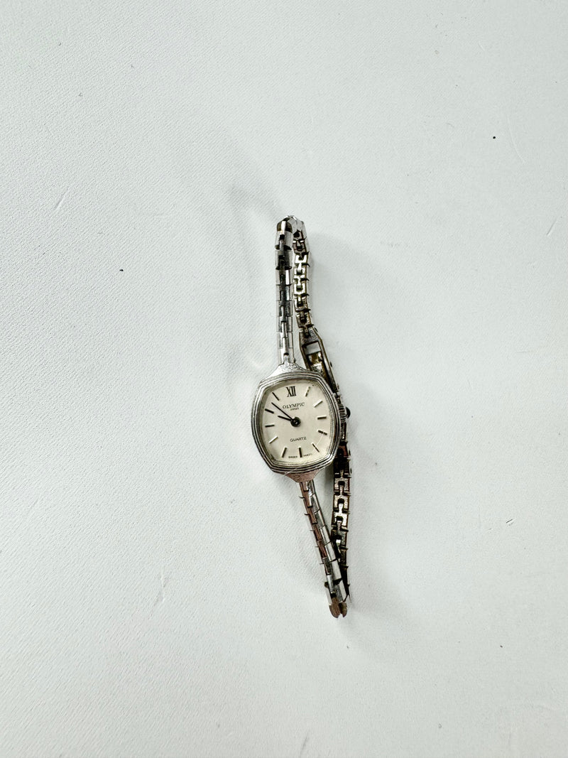 Vintage Olympic Silver Watch