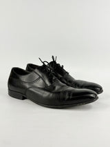 Peter Jackson Black Leather Derby Shoes - EU46