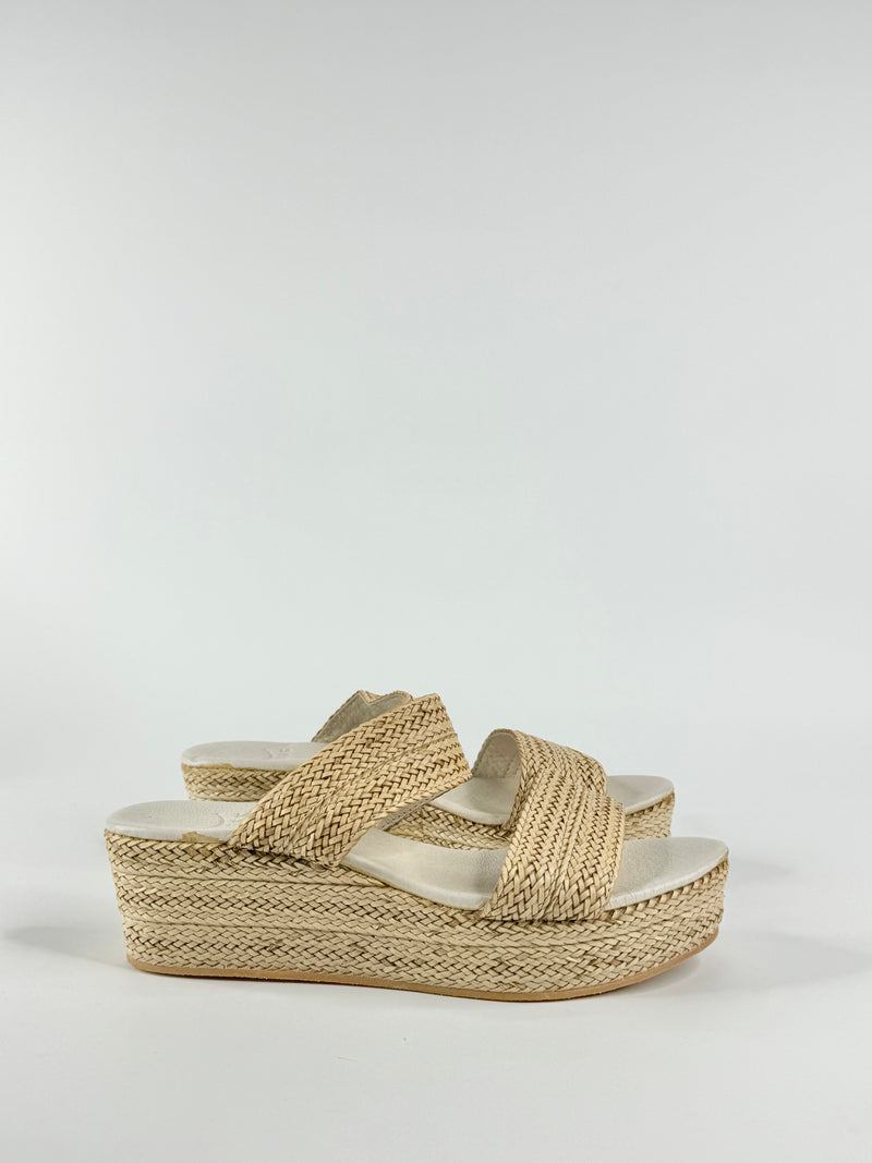 Husk Straw Espadrilles - EU38