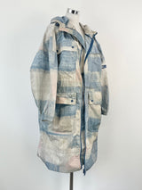 Adidas x Stella McCartney Vista Blue Printed Parka - AU8