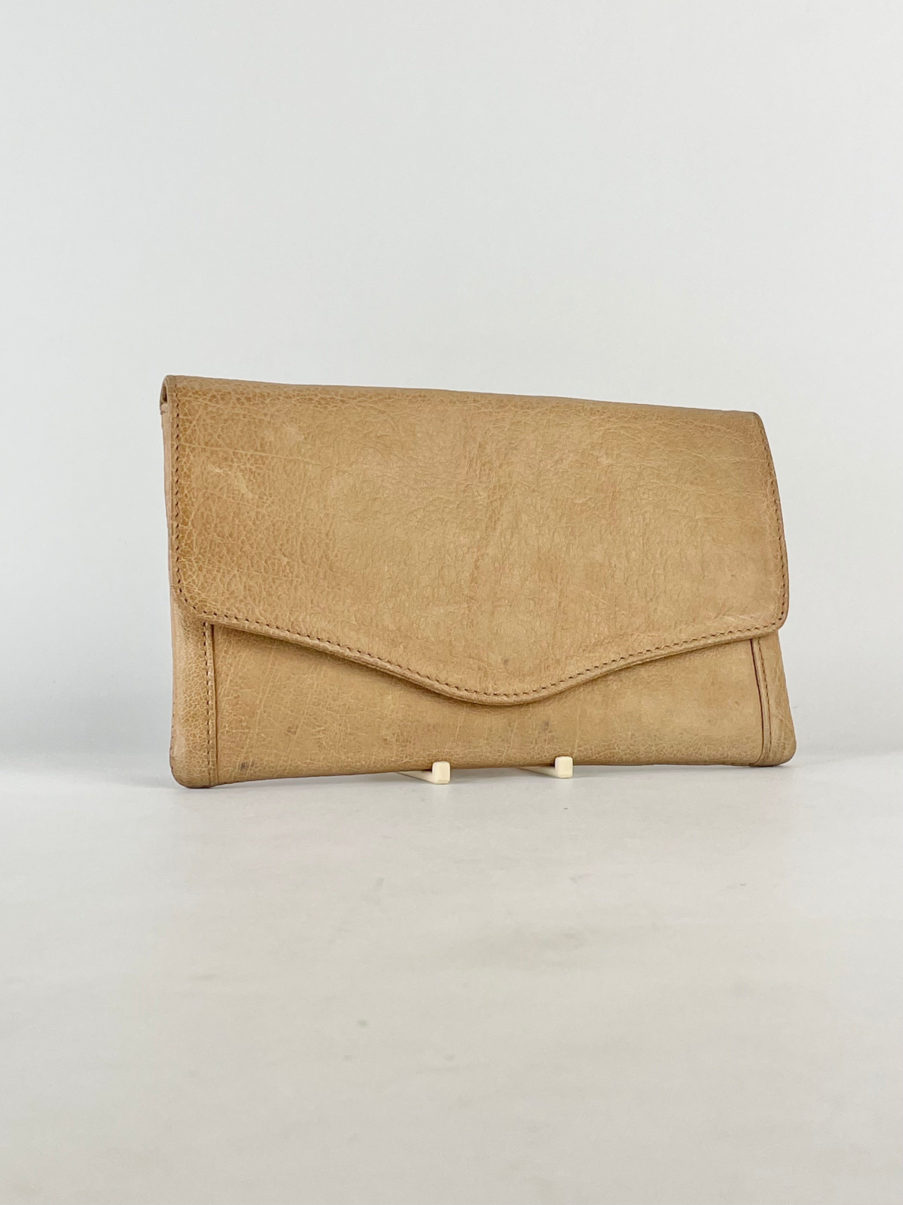 Cobb & Co Camel Hume Leather Envelope Wallet