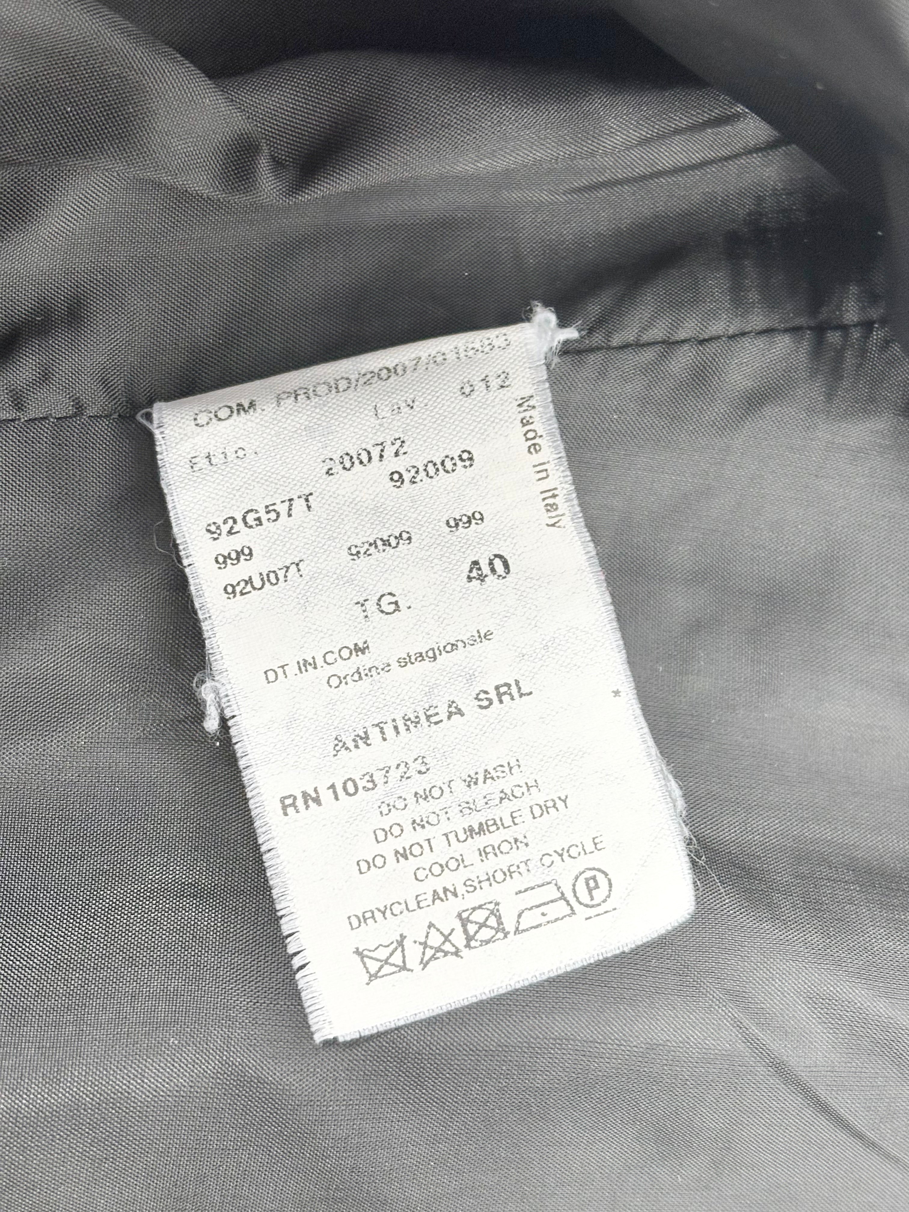 Emporio Armani Black Crepe Blazer - AU8