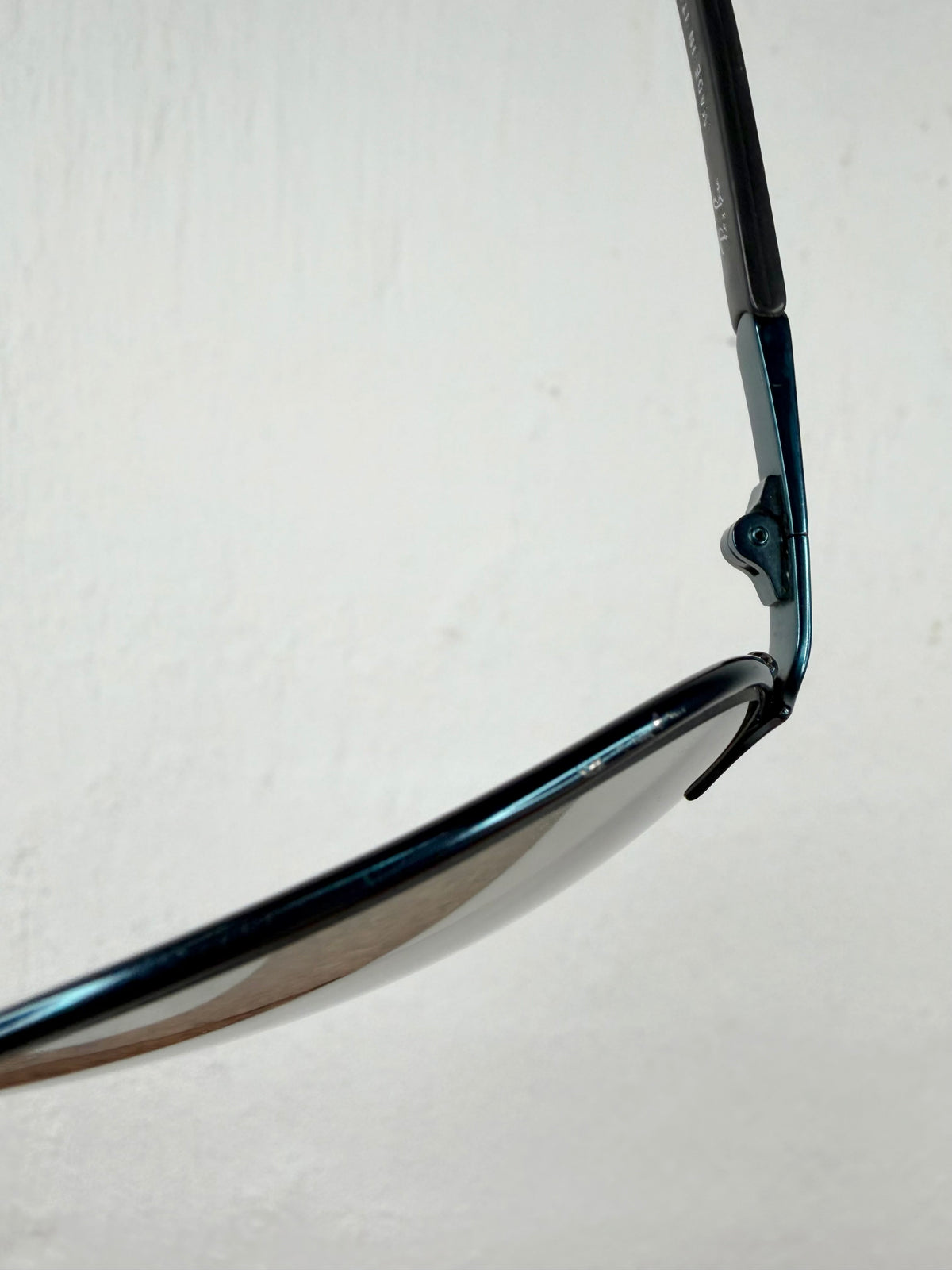 Ray-Ban Metallic Blue Italian Made Sunglasses