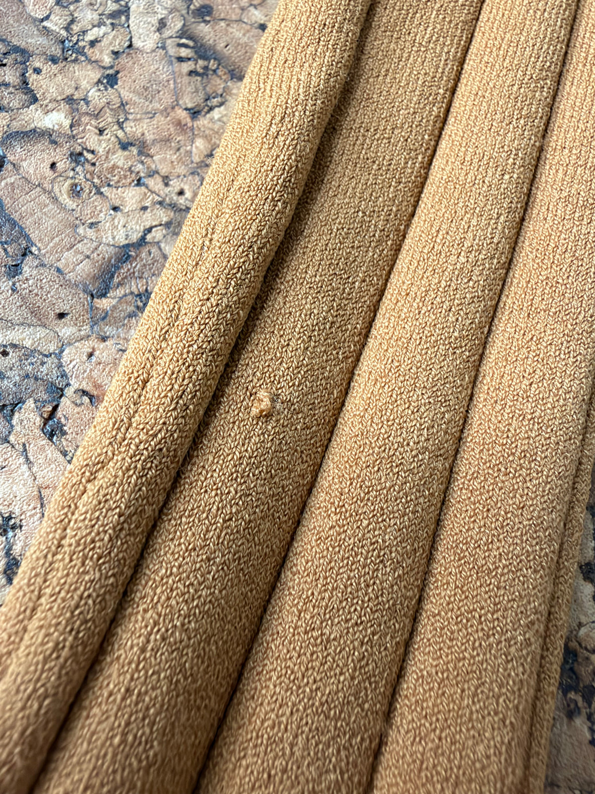 Oroton Ribbed Caramel Cardigan - AU6/8