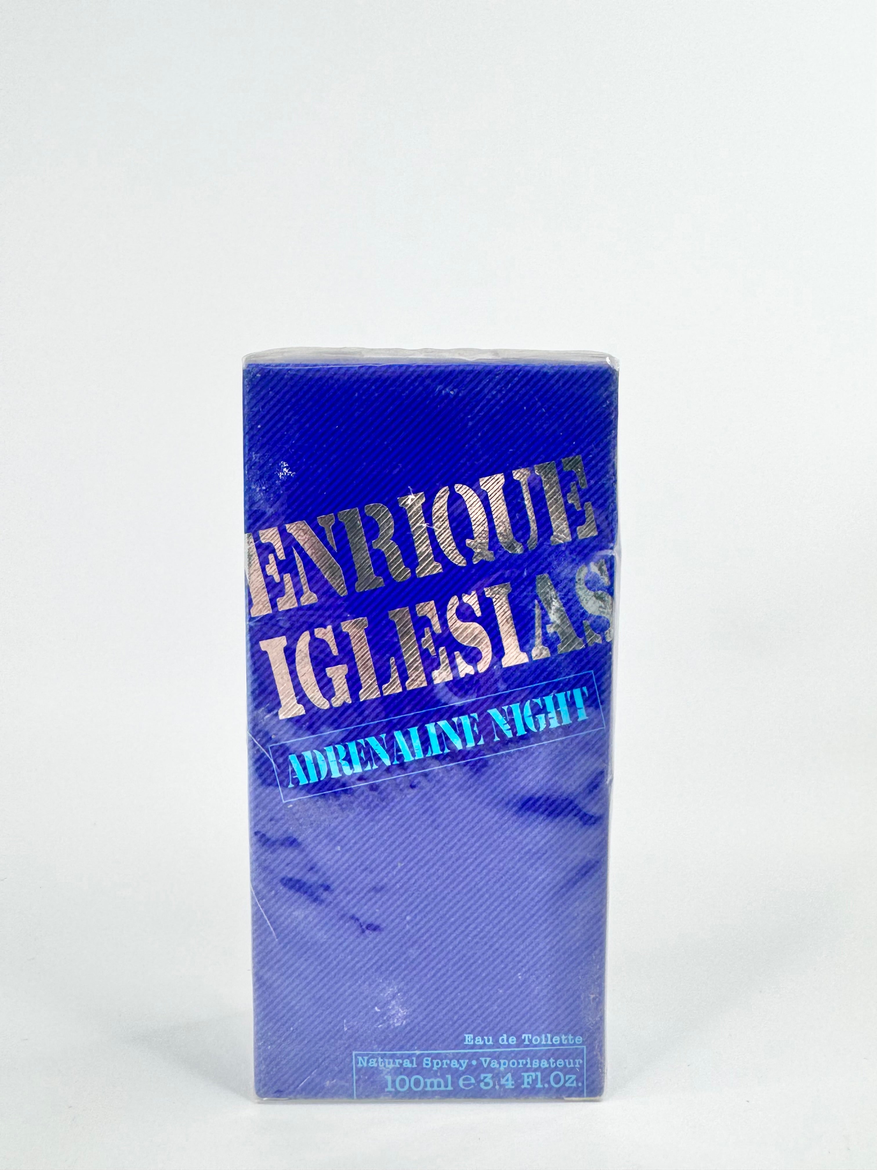 Enrique Iglesias Adrenaline Night 100ml Eau de Toilette NWT