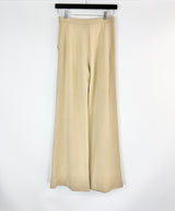 Vintage Twiggy Wheaten Wide Leg Slacks - AU8