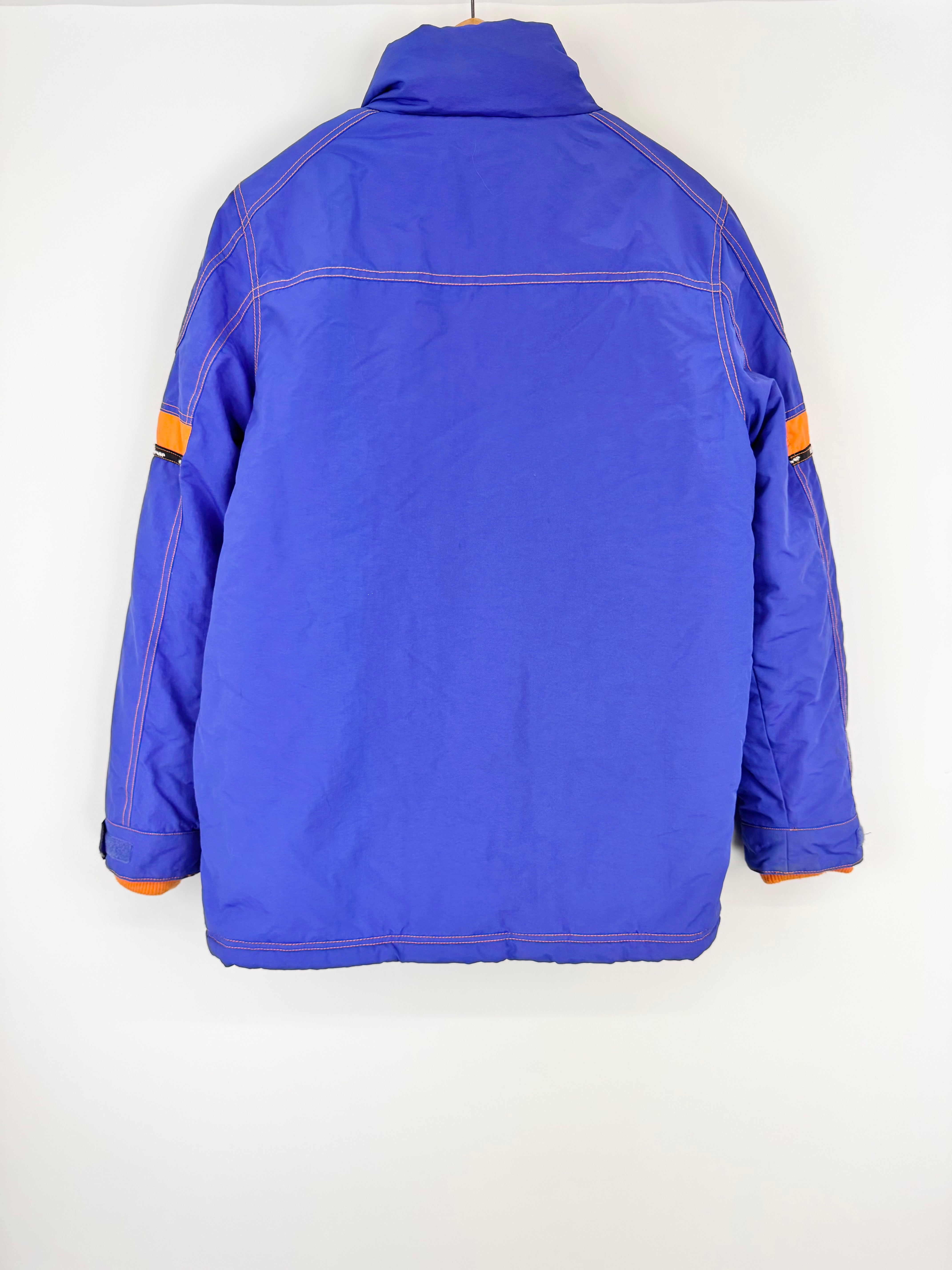 Ellesse Blue & Orange Puffy Jacket - AU10