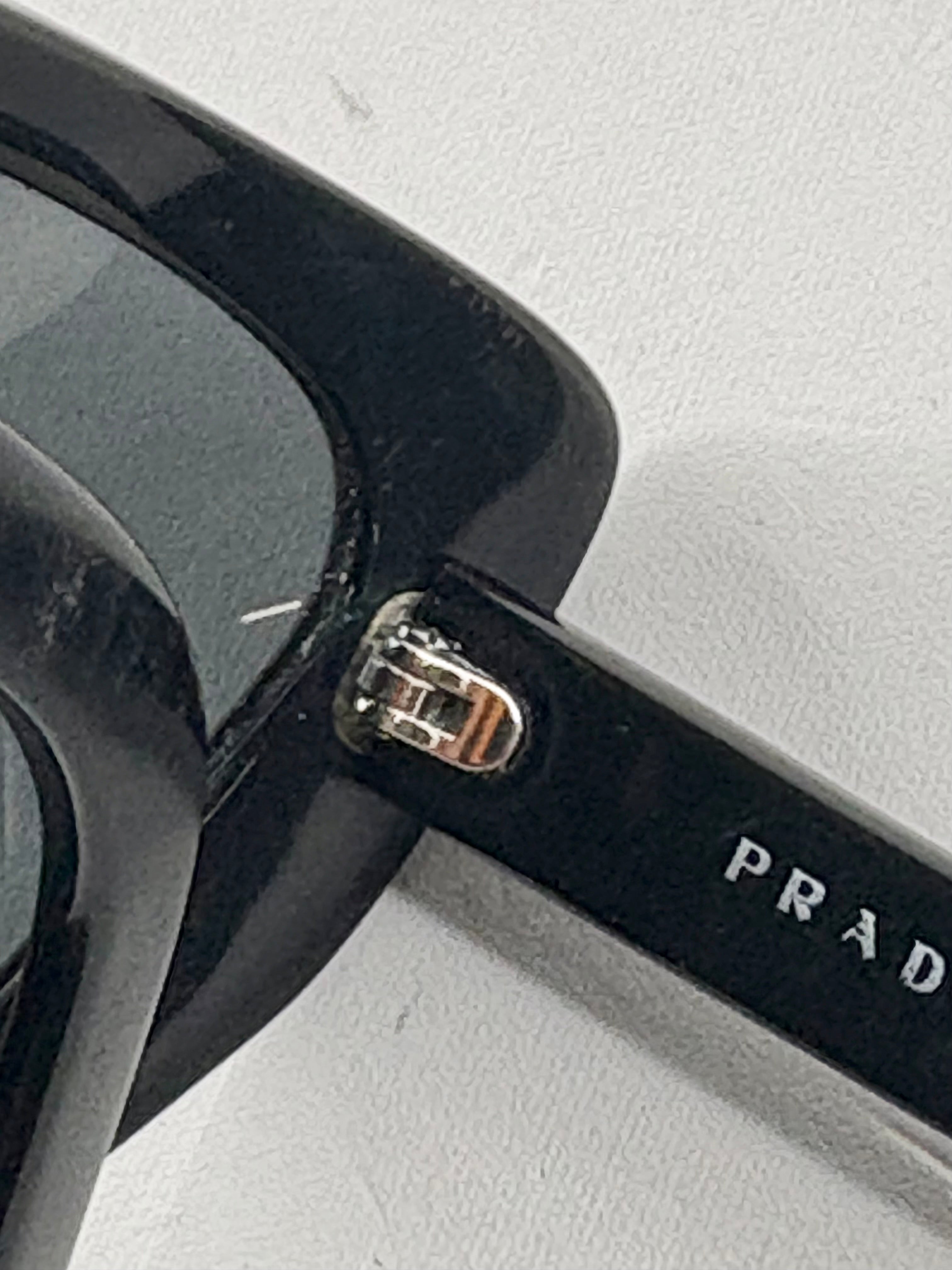Prada Black SPR08V Cat-Eye Sunglasses