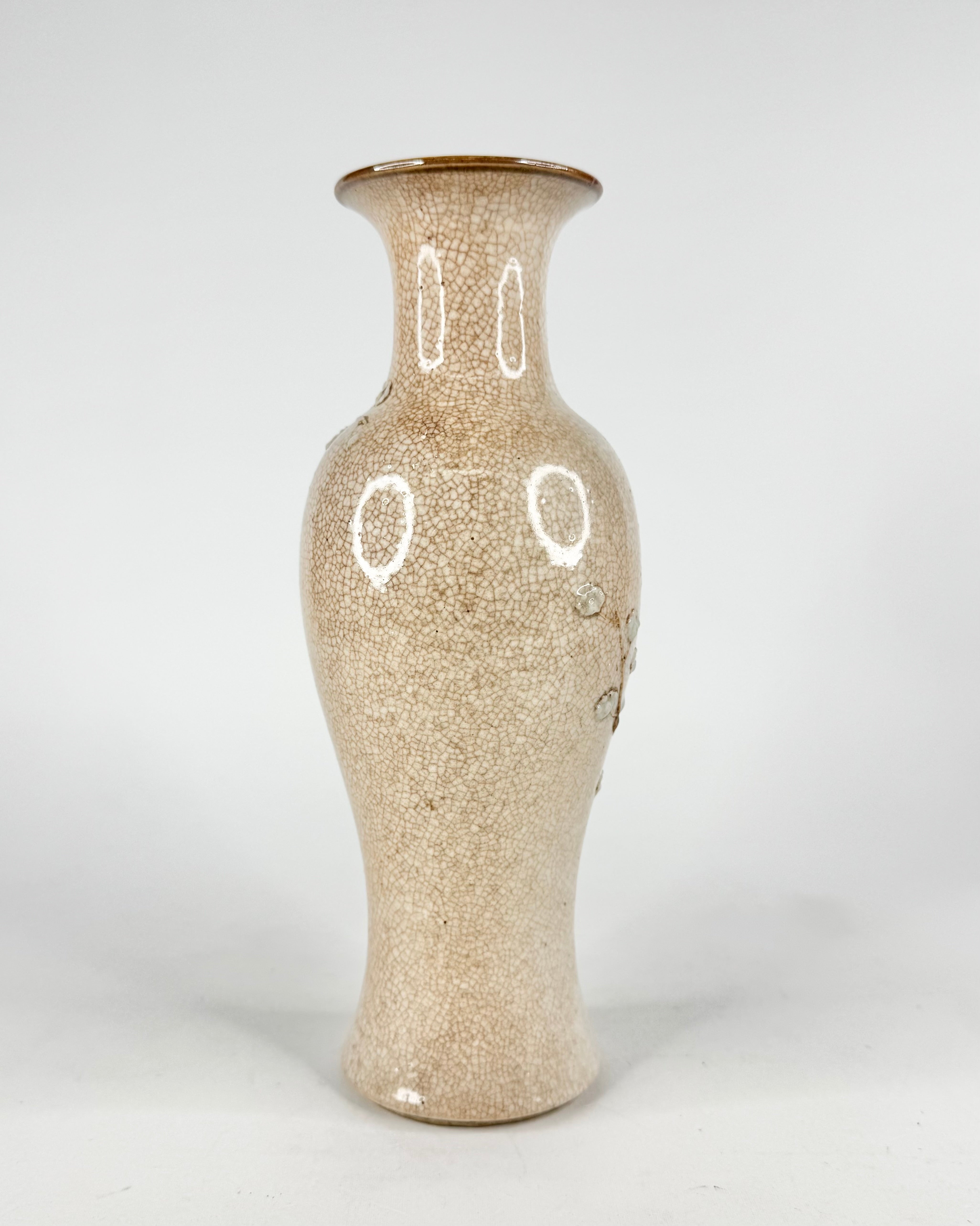 Antique Qing Dynasty Blossom Vase