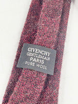 Vintage Givenchy Gentleman Paris Pure Wool Tie
