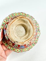 Antique Benjarong Porcelain Bowl