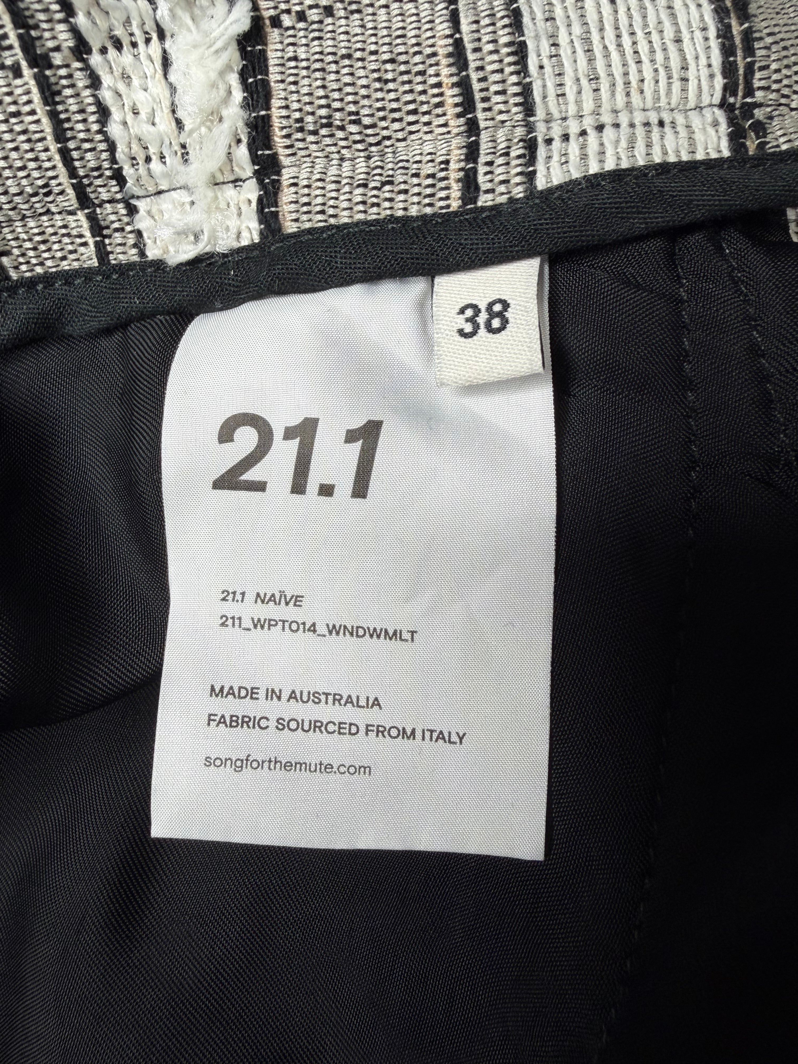 Song for the Mute Checked Pant SS21 - W38