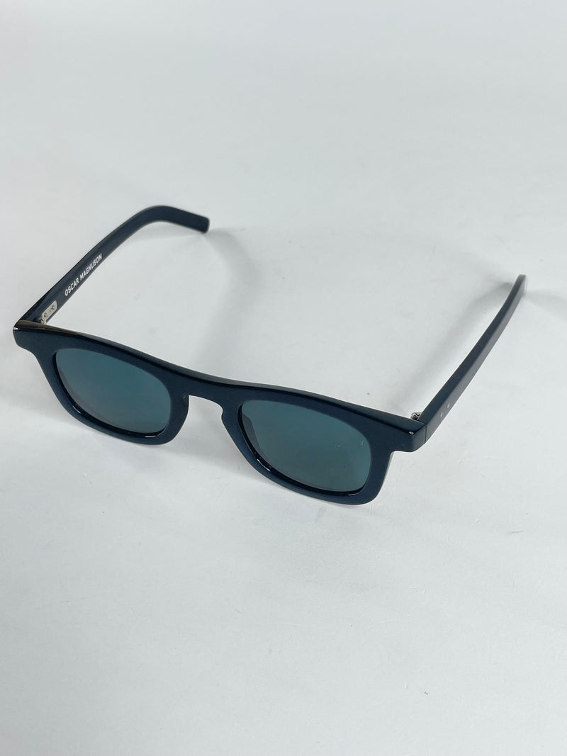 Oscar Magnuson 'Serge 100' Black Sunglasses