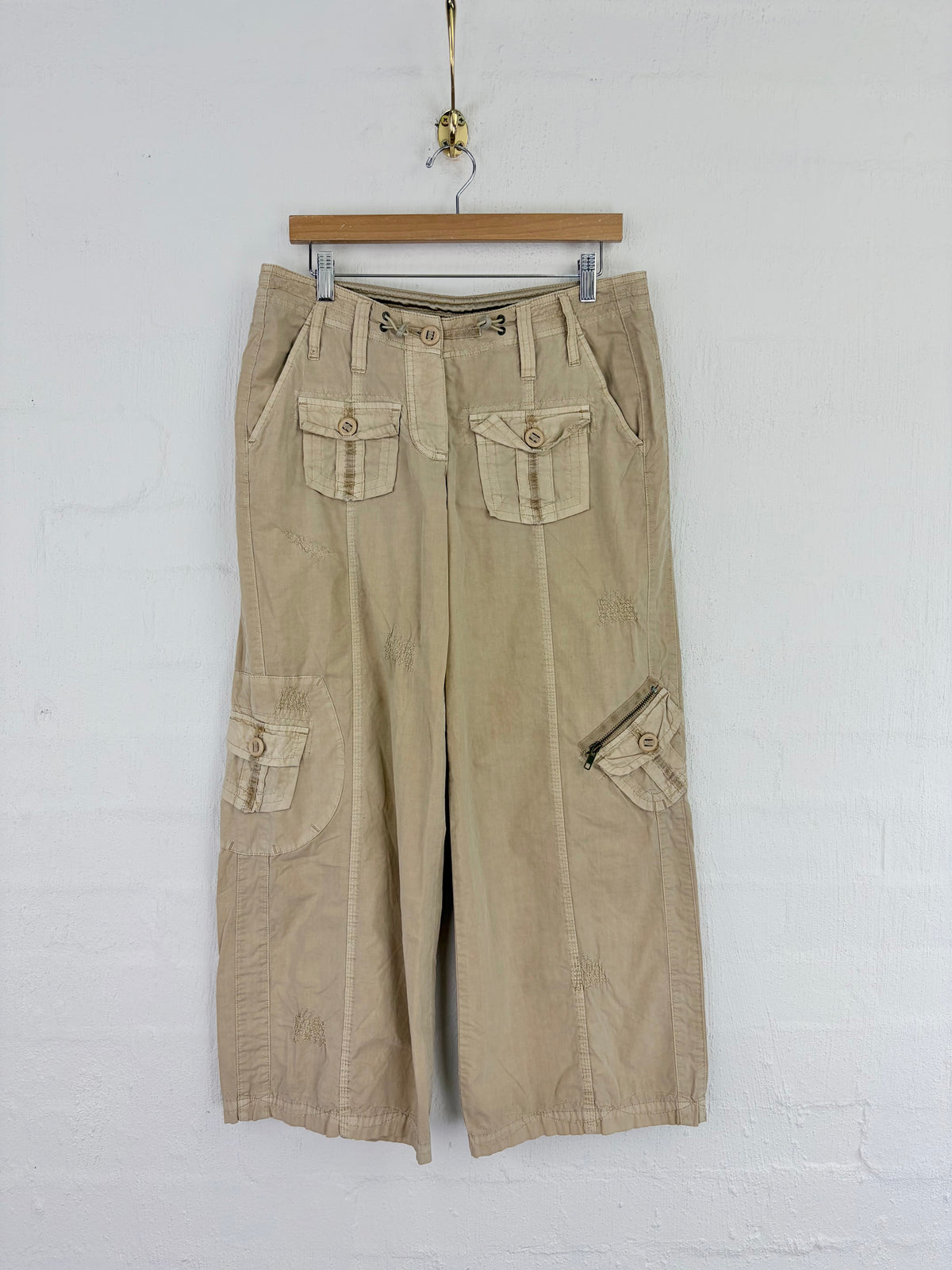 NEXT Petite Sand Cargo Pants - AU12