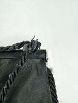 Vintage 1997 Dolce & Gabbana Black Brocade Handbag