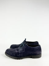 Harry's of London Midnight Blue Suede Lace Ups - EU43