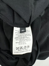 Lorena Antoniazzi Black Silky Midi Dress - AU10