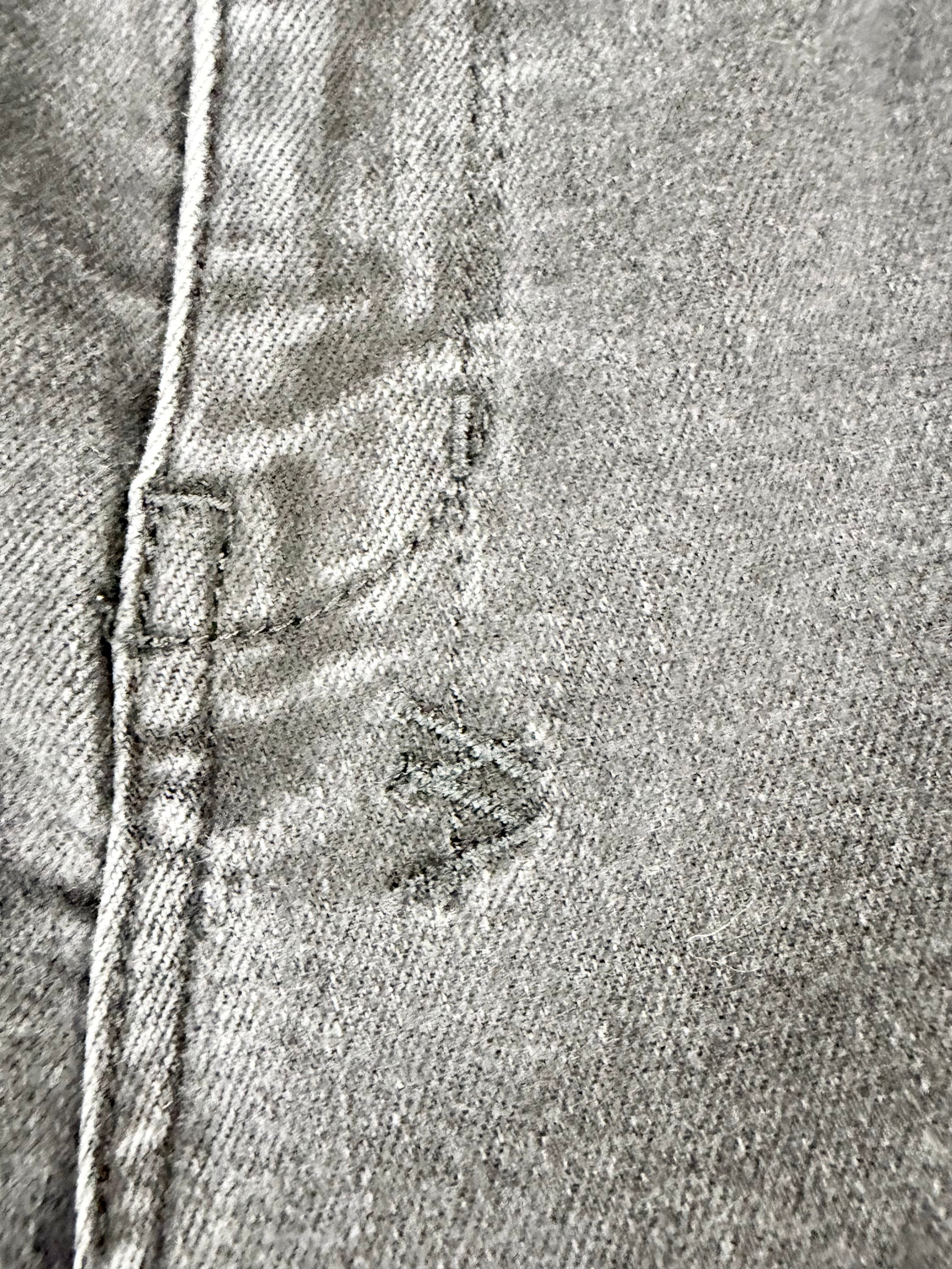 Ksubi Grey Denim Skinny Leg Jeans - AU6/8